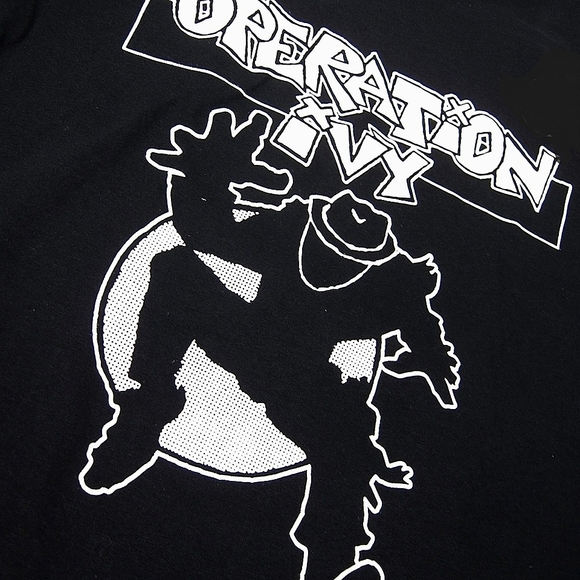 Operation Ivy SKA Black & White Shirt - Picture 3 of 3